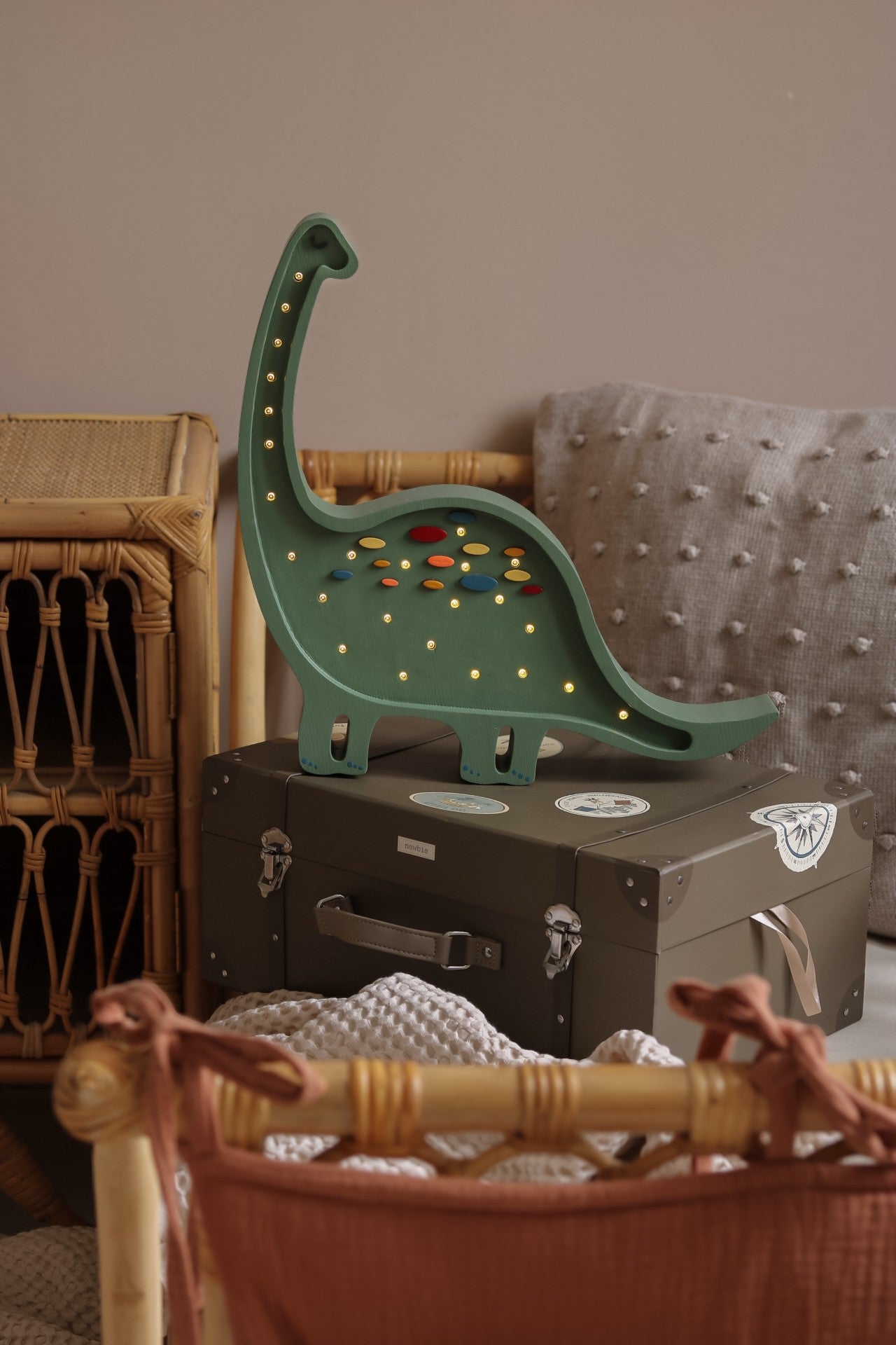 Piccole Luci Lampada Dinosauro Diplodoco