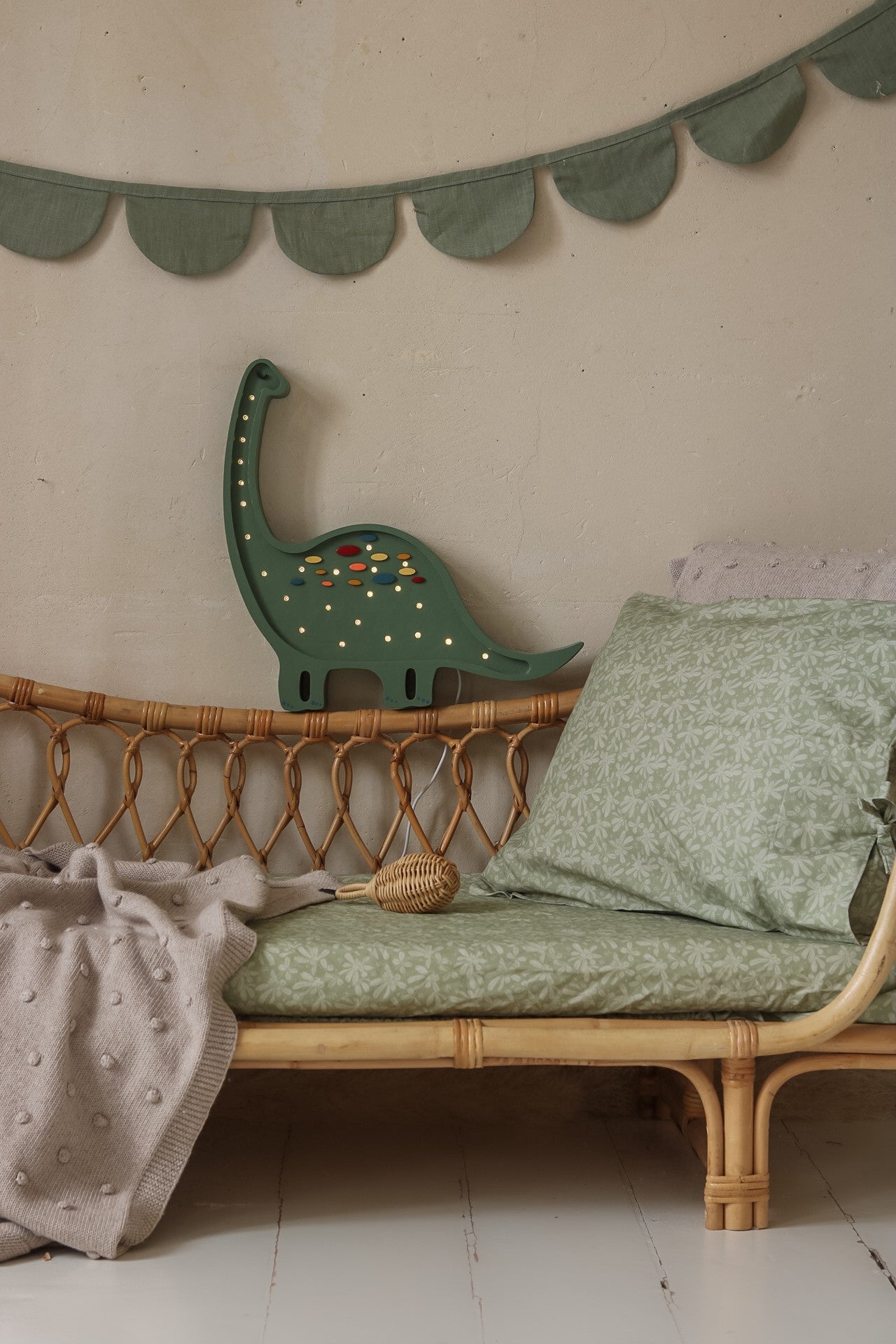 Piccole Luci Lampada Dinosauro Diplodoco