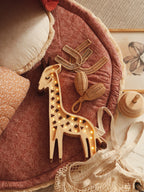 Pequeña lámpara de luz de jirafa