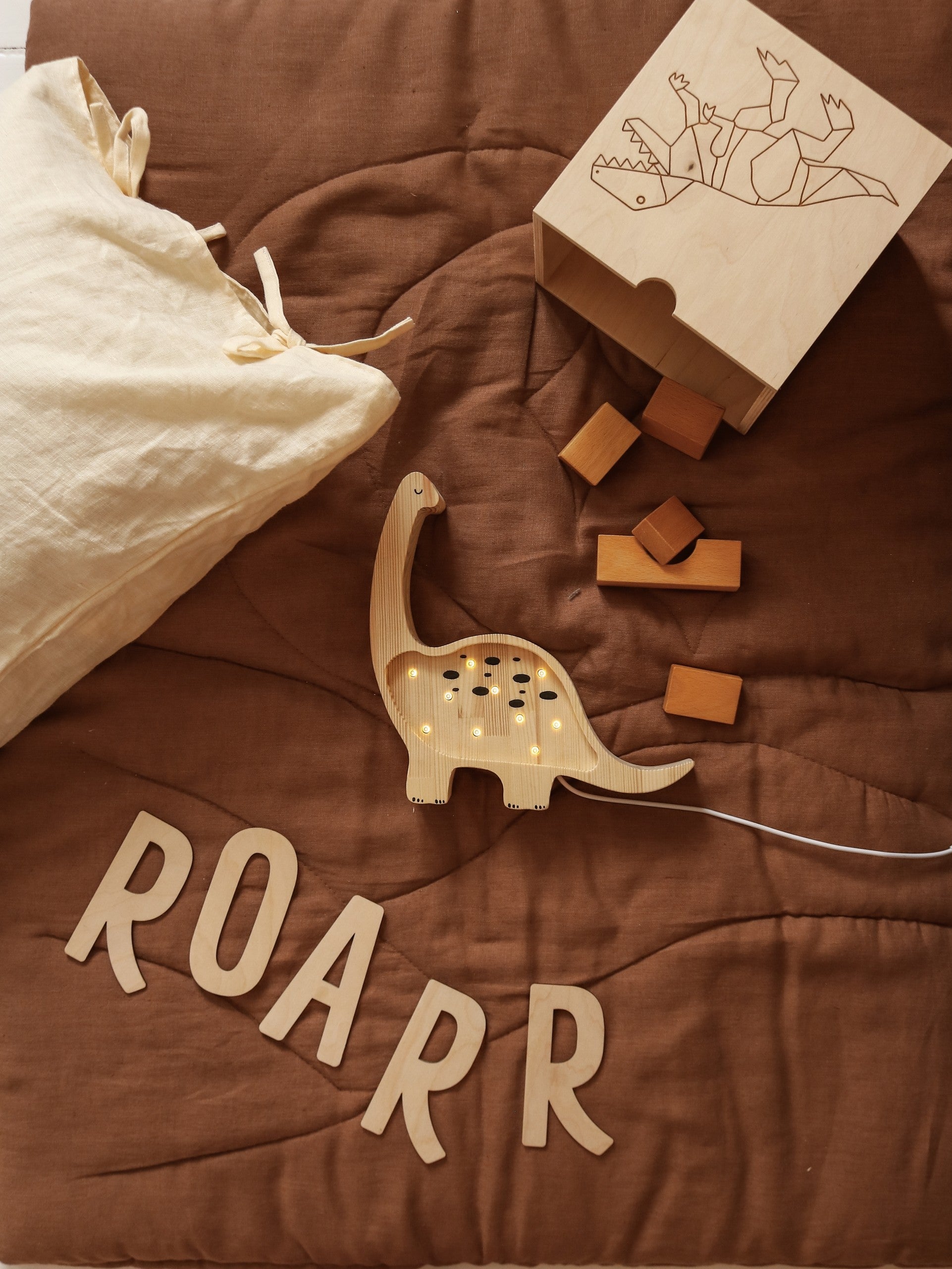 Piccola Lampada Mini Dinosauro Lights