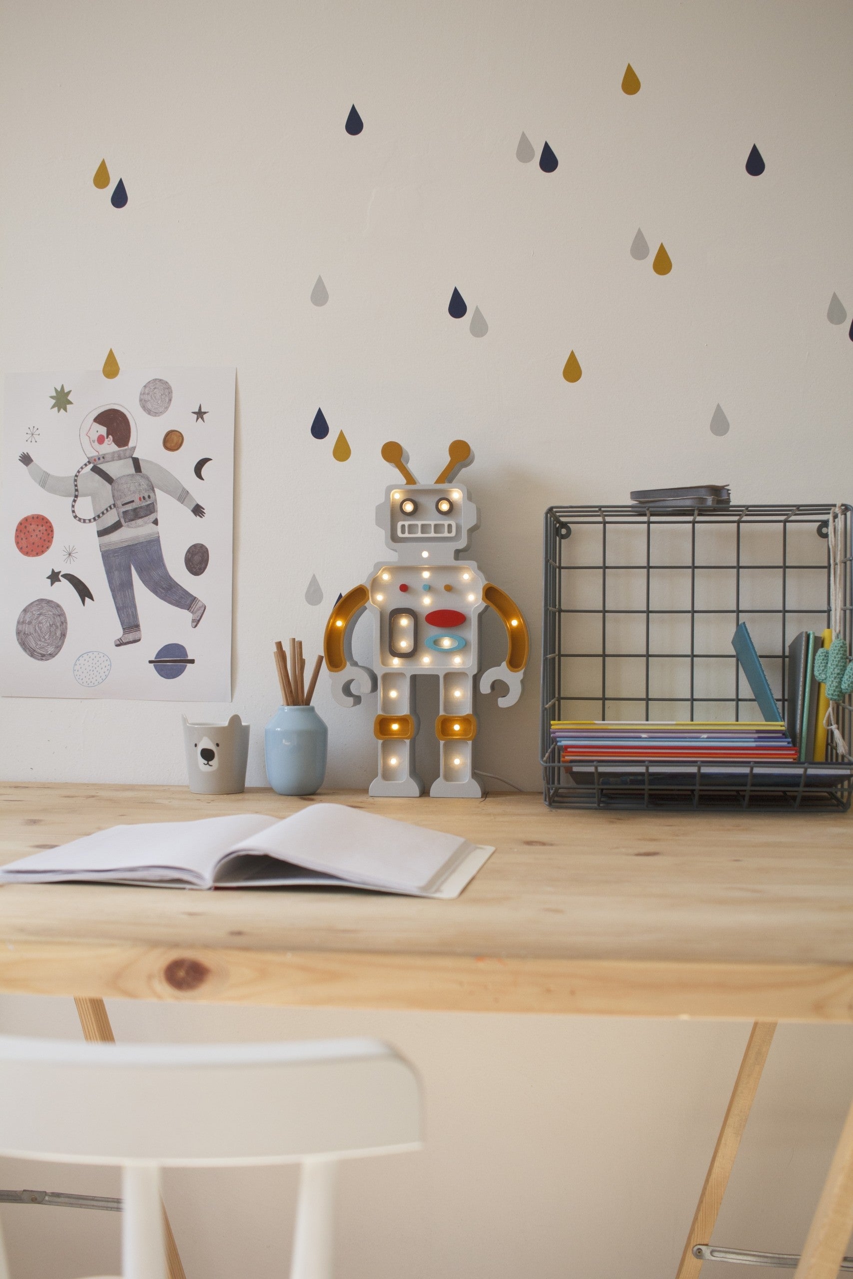 Lampada Robot Little Lights