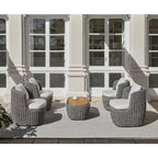 Point - Mesa Heritage Lounge de mimbre / teca