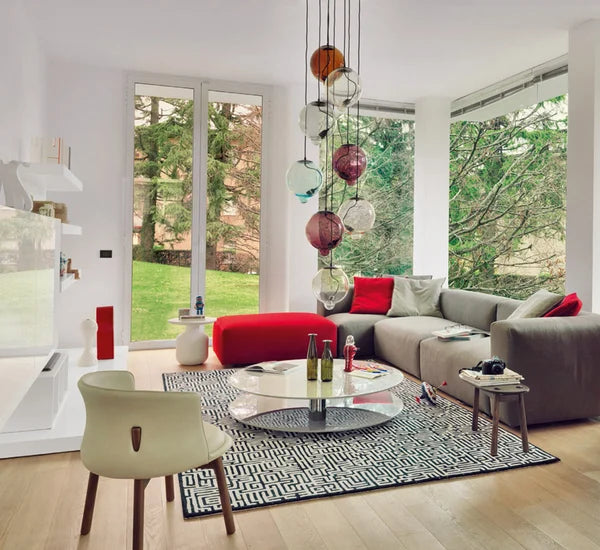 Cappellini - Meltdown Pendelleuchte 8 Diffusoren