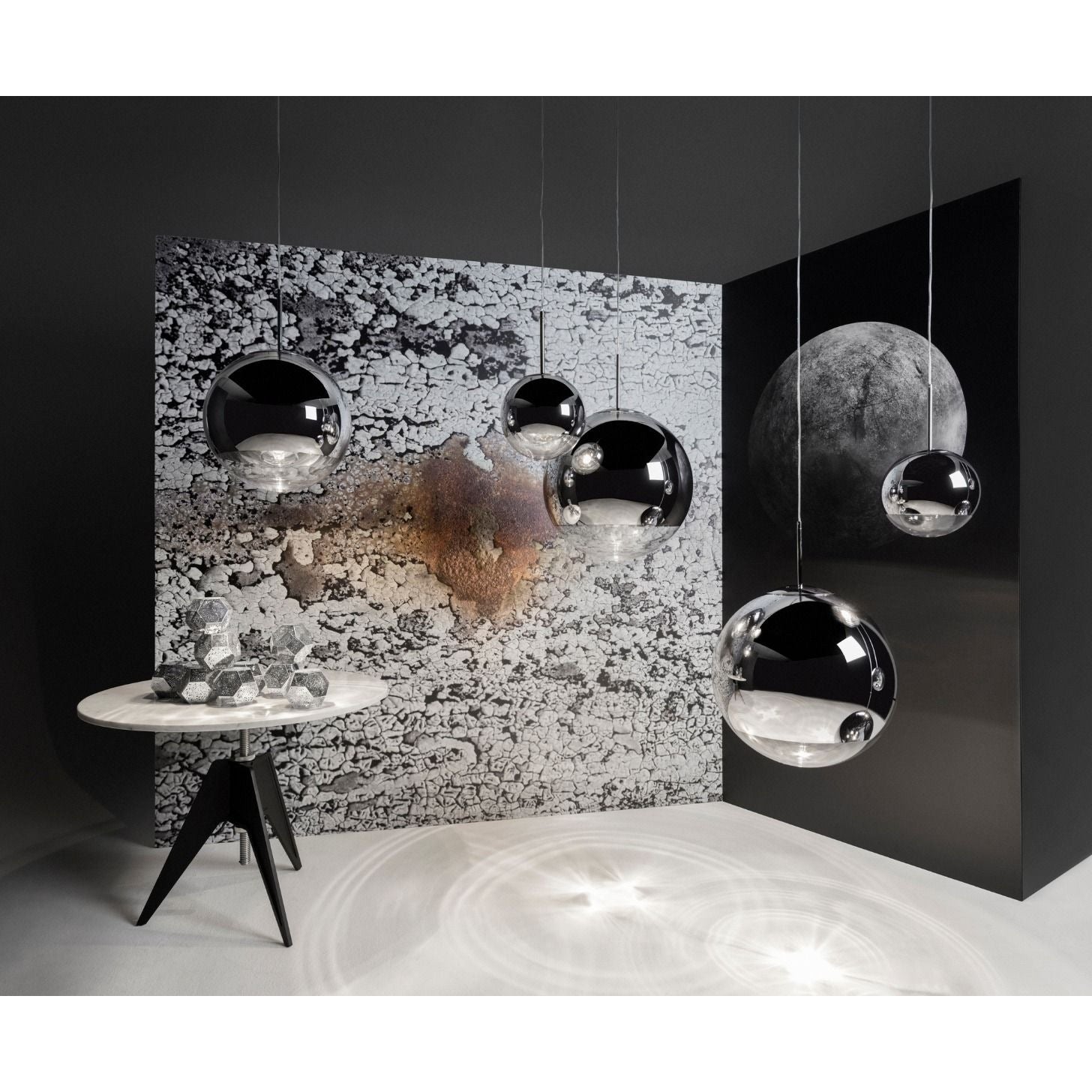 Tom Dixon - Mirror Ball Range Round Pendelleuchte