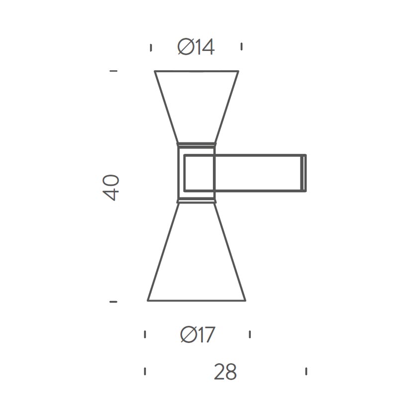 Nemo Lighting - Applique De Marseille Wandleuchte