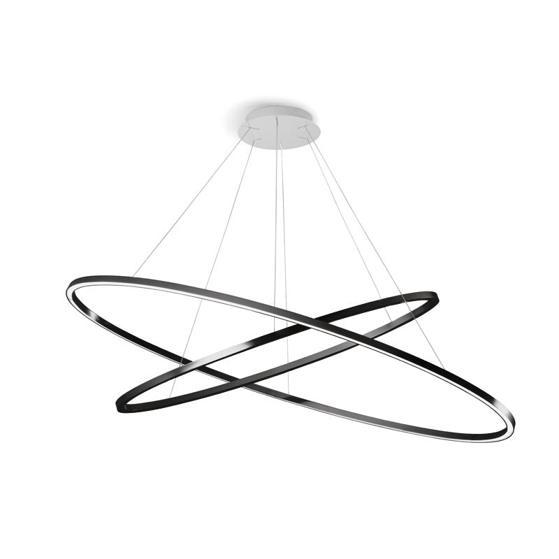 Illuminazione Nemo - Lampada a sospensione Ellisse a doppio LED