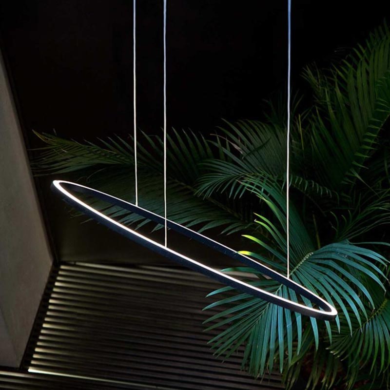 Illuminazione Nemo - Lampada a sospensione LED Ellisse Major Downlight