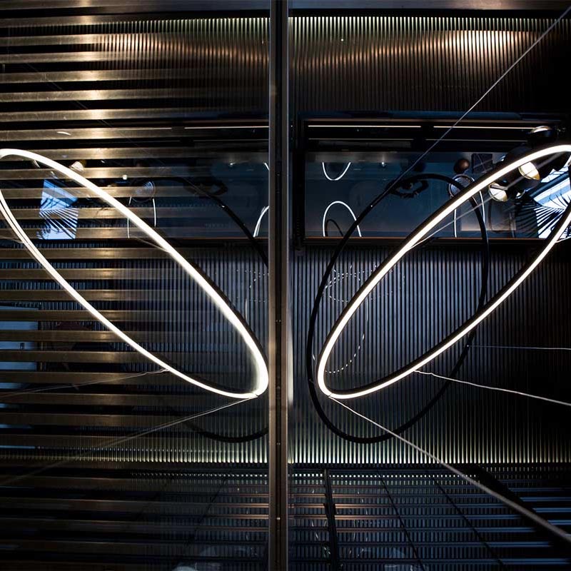 Illuminazione Nemo - Lampada a sospensione LED Ellisse Major Downlight