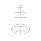 Nemo Lighting - Ellisse Triple LED Pendelleuchte