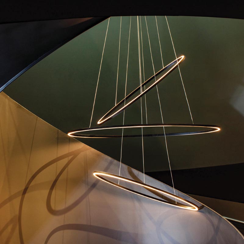 Nemo Lighting - Ellisse Triple LED Pendelleuchte