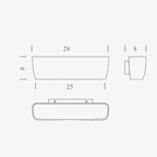 Nemo Lighting - Flaca LED-Wandleuchte