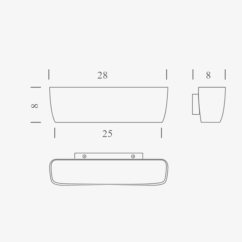 Nemo Lighting - Flaca LED-Wandleuchte