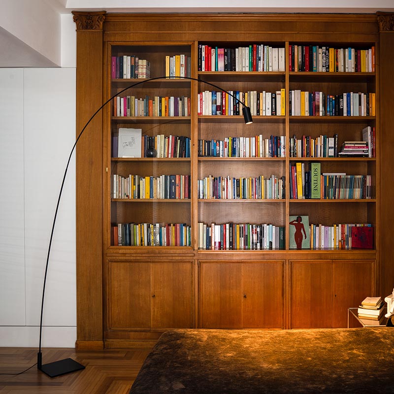 Nemo Lighting - Fox LED-Stehleuchte / Bogenlampe