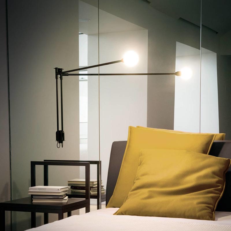 Nemo Lighting - Mini Potence Pivotante Wandleuchte