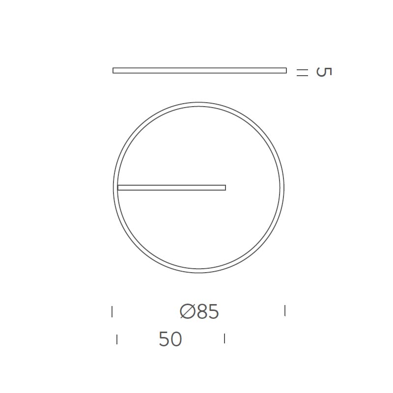 Estiluz - Pendant Light Loop T-4125S