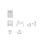 Cappellini -  Thinking Man's Chair Loungestuhl Jasper Morrison