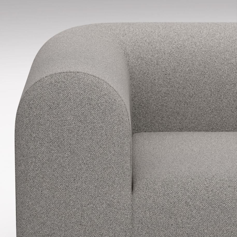 Tom Dixon - 3-seater sofa plump light gray