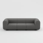 Tom Dixon - Divano 3 posti grigio paffuto