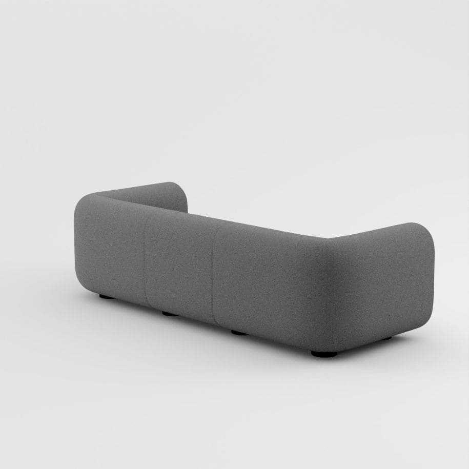 Tom Dixon - 3-seater sofa Plump Gray
