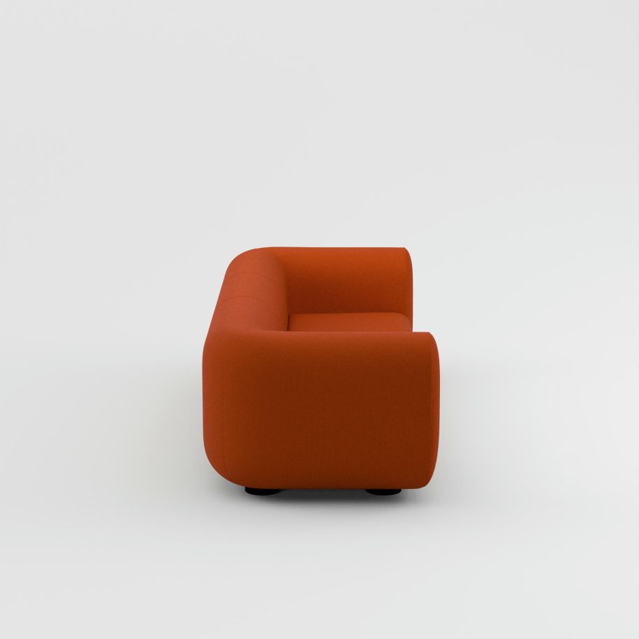 Tom Dixon - 3-Seater Sofa Plump Orange