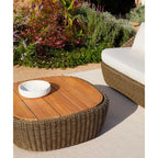 Point - Mesa Heritage Lounge de mimbre / teca