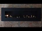 Icone Incendi - Nero Wall Fireplace 1150