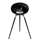 Le Feu - Chimenea de alta bioetanol con madera negra
