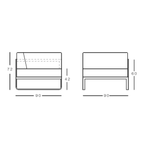 Bivaq - Sit Loungesofa Eckmodul rechts