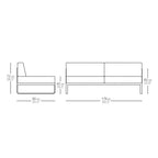 Bivaq - Sit 2-Sitzer Sofa