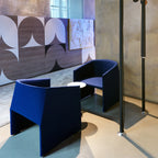 Tecno Spa - Plau Sessel in Blau von Gabriele & Oscar Buratti