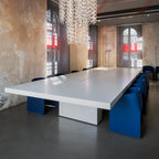 Tecno Spa - Plau Sessel in Blau von Gabriele & Oscar Buratti