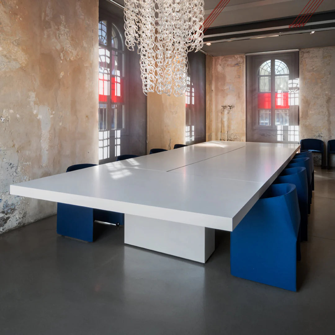 Tecno Spa - Plau Sessel in Blau von Gabriele & Oscar Buratti