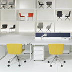 Tecno Spa - Drehsessel Vela in Gelb von Lievore Altherr Molina