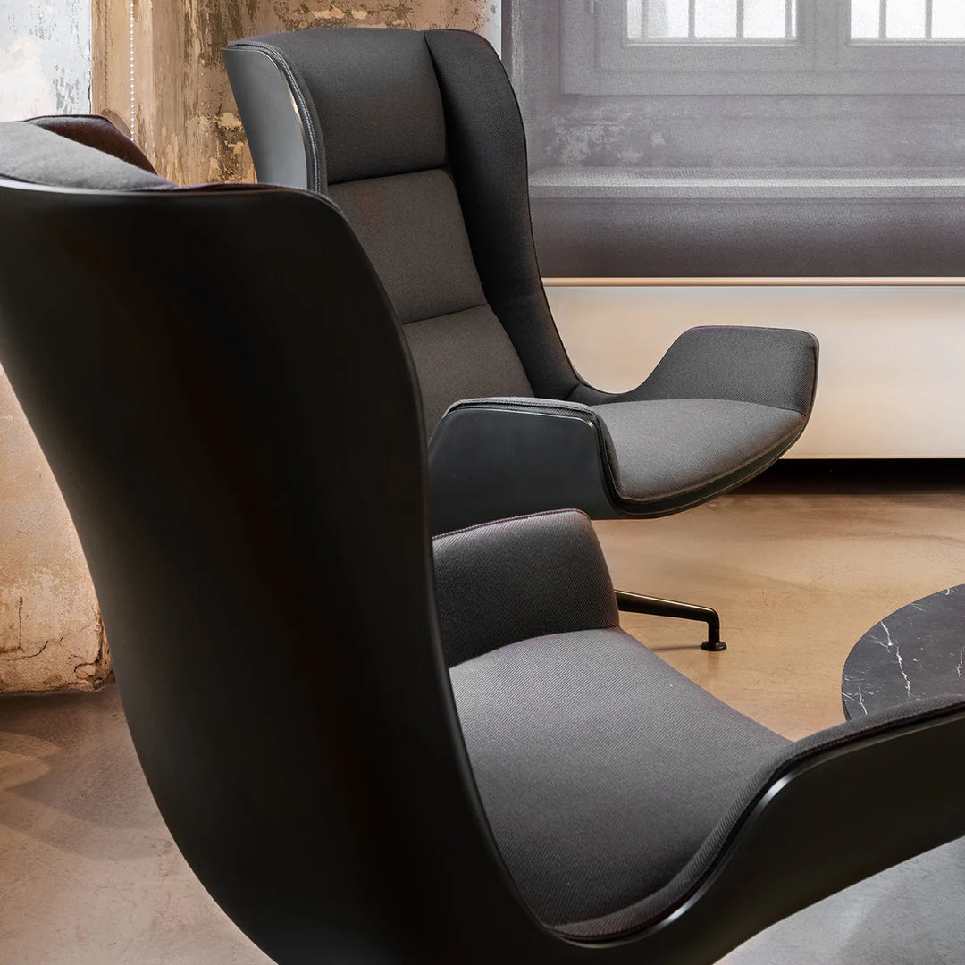 Tecno Spa - Aura Black Sessel von Rainlight & Centro Progetti