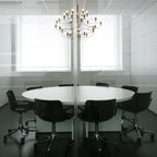 Tecno Spa - Modus Rollensessel in Schwarz von Centro Progetti Tecno