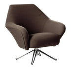 Tecno Spa - P32 Brauner drehbarer Sessel von Osvaldo Borsani