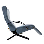 Tecno Spa - P40 Grauer Lounge-sessel von Osvaldo Borsani