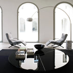 Tecno Spa - P40 Grauer Lounge-sessel von Osvaldo Borsani