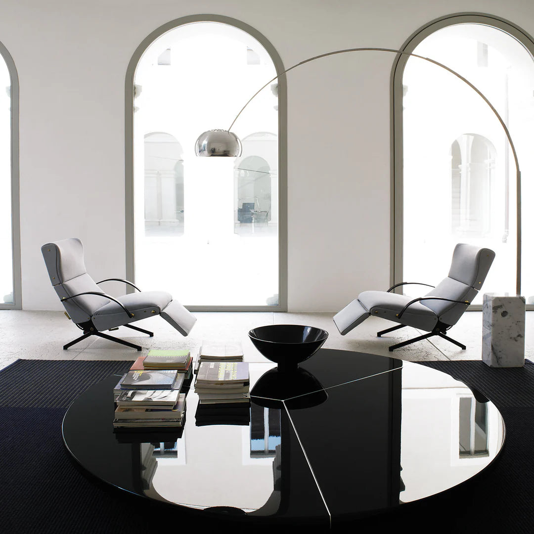 Tecno Spa - P40 Grauer Lounge-sessel von Osvaldo Borsani