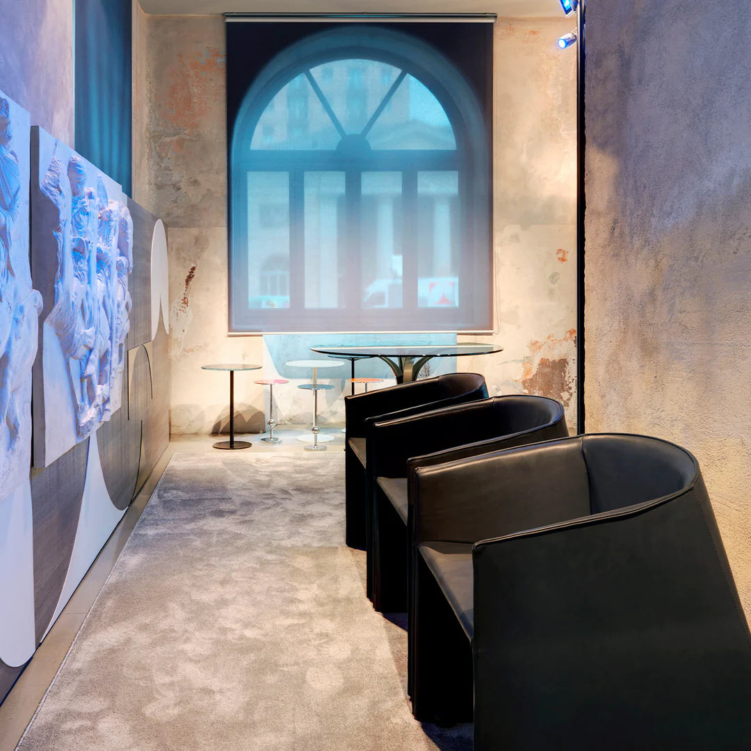 Tecno Spa - Plau Sessel auf Rädern in Schwarz von Gabriele & Oscar Buratti