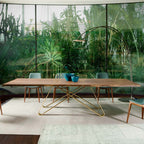 Tonin Casa - Statut 8086F Table à manger Noyer