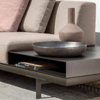 Talenti - Allure divano lounge con ripiano