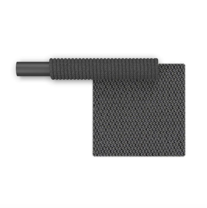 Talenti - Chaise de jardin Cliff avec tisserie, rembourrage