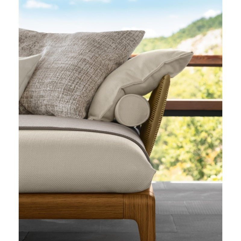 Talenti - Cruise Teak 3-Seater Lounge Sofa