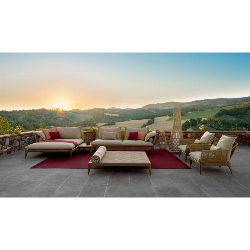 Talenti - Cruise Teak 3-Seater Lounge Sofa