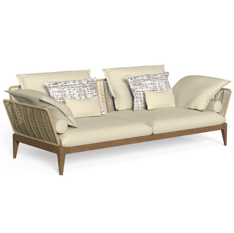 Talenti - Cruise Teak 3-Seater Lounge Sofa