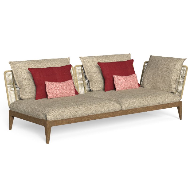 Talenti - Cruise Teak Corner Lounge Module left/right