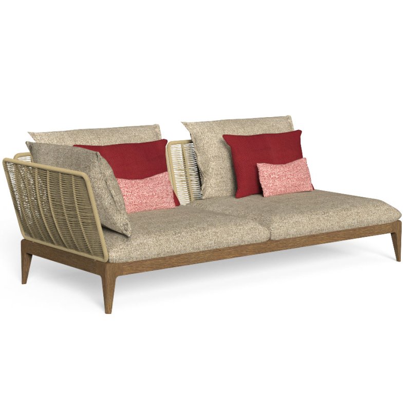 Talenti - Cruise Teak Corner Lounge Module left/right