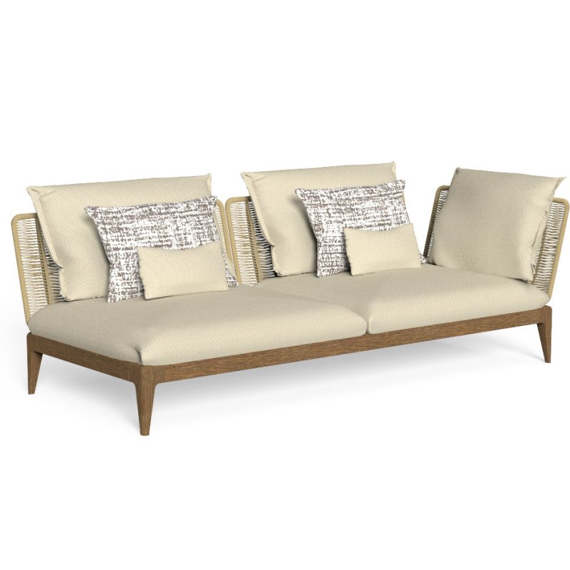 Talenti - Cruise Teak Corner Lounge Module left/right