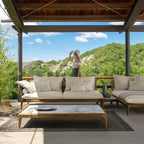 Talenti - Cruise Teak fauteuil incl. kussen